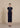 Short Sleeves Knit Zipper Qipao (Dark Blue)