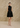 Sleeveless Brocade Mini Qipao (Black)