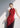 Datura Halter Velvet Qipao (Red)