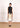 Common Mallows Midi Qipao (Black/ Gold)