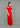 Red Rosemary Open Back Sheath Qipao (Red) - RTW