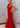 Red Anthurium Keyhole Bridal Qipao - RTW