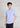 Men's Short Sleeves Tang Polo Shirt (Light Blue)