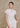 Cap Sleeve Embroidered Cotton Qipao Top (White)