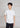 Men's Short Sleeves Tang Polo Shirt (White)
