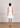 Mini Halter Lace Qipao w Feather (White)