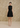Sleeveless Brocade Mini Qipao (Black)