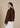 Cropped Camel Tang Jacket (Dark Brown)