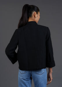 Tweed Tang Jacket (Jet Black)