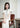 Short Sleeves Knit Zipper Qipao (White)