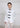 Fitted Satin Tang Blazer (White)