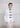 Fitted Satin Tang Blazer (White)