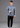 Men's Linen Tang Jacket (Misty Blue/ White)