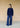 Unisex Knitted Tang Cardigan (Dark Blue)