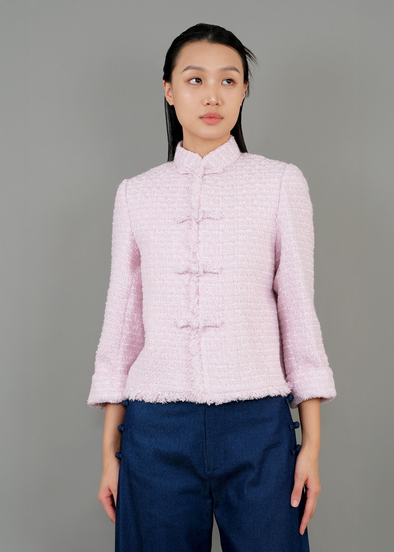 Tweed Tang Jacket (Soft Lilac)