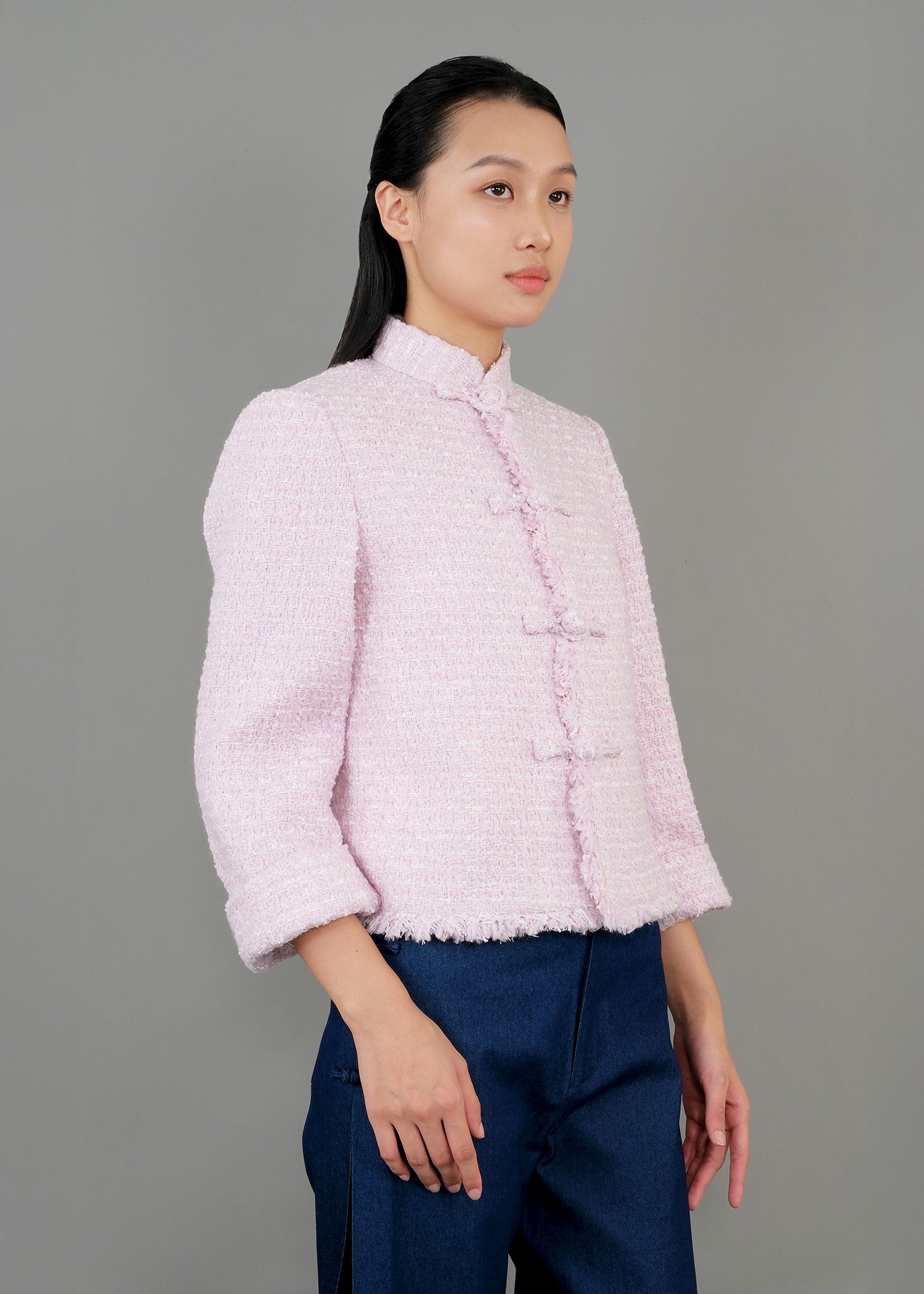 Tweed Tang Jacket (Soft Lilac)