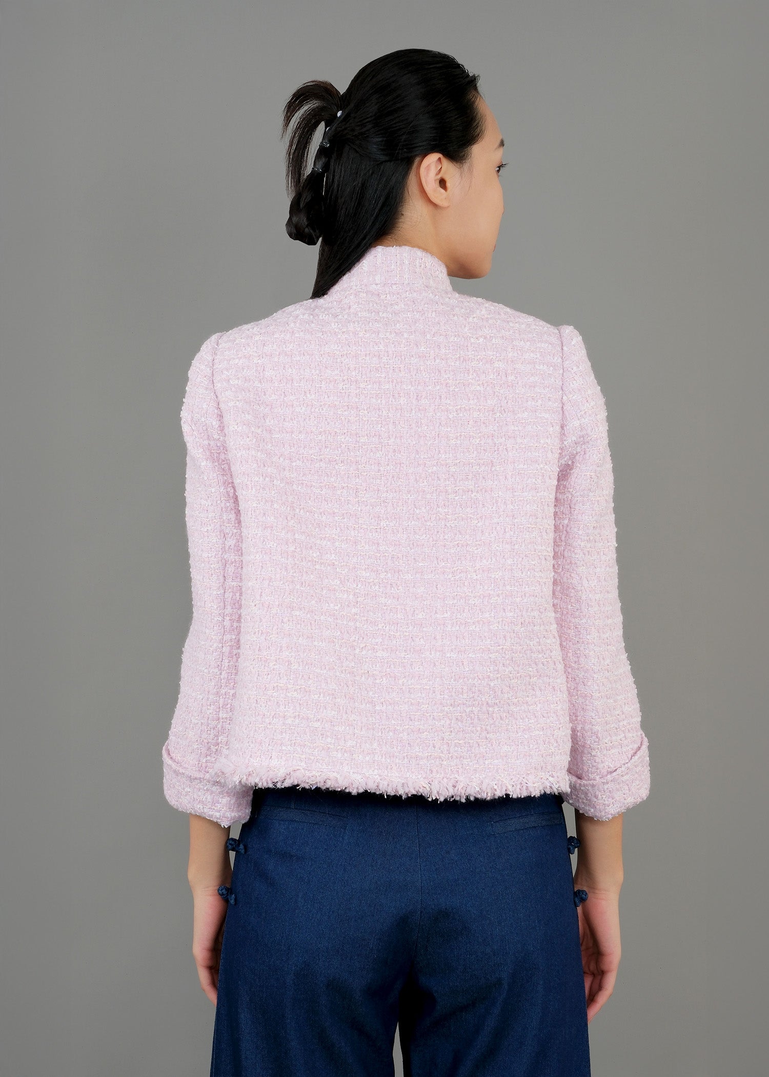 Tweed Tang Jacket (Soft Lilac)