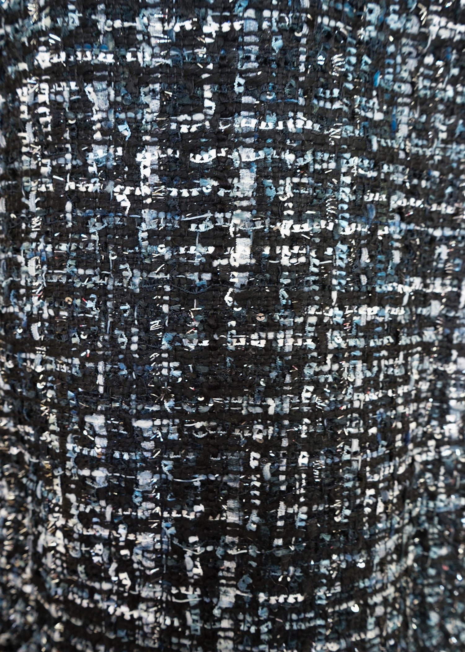 Tweed Tang Jacket (Mixed Blue)