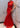 Red Anthurium Keyhole Bridal Qipao