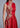 Bauhinia紅色A字形旗袍禮服